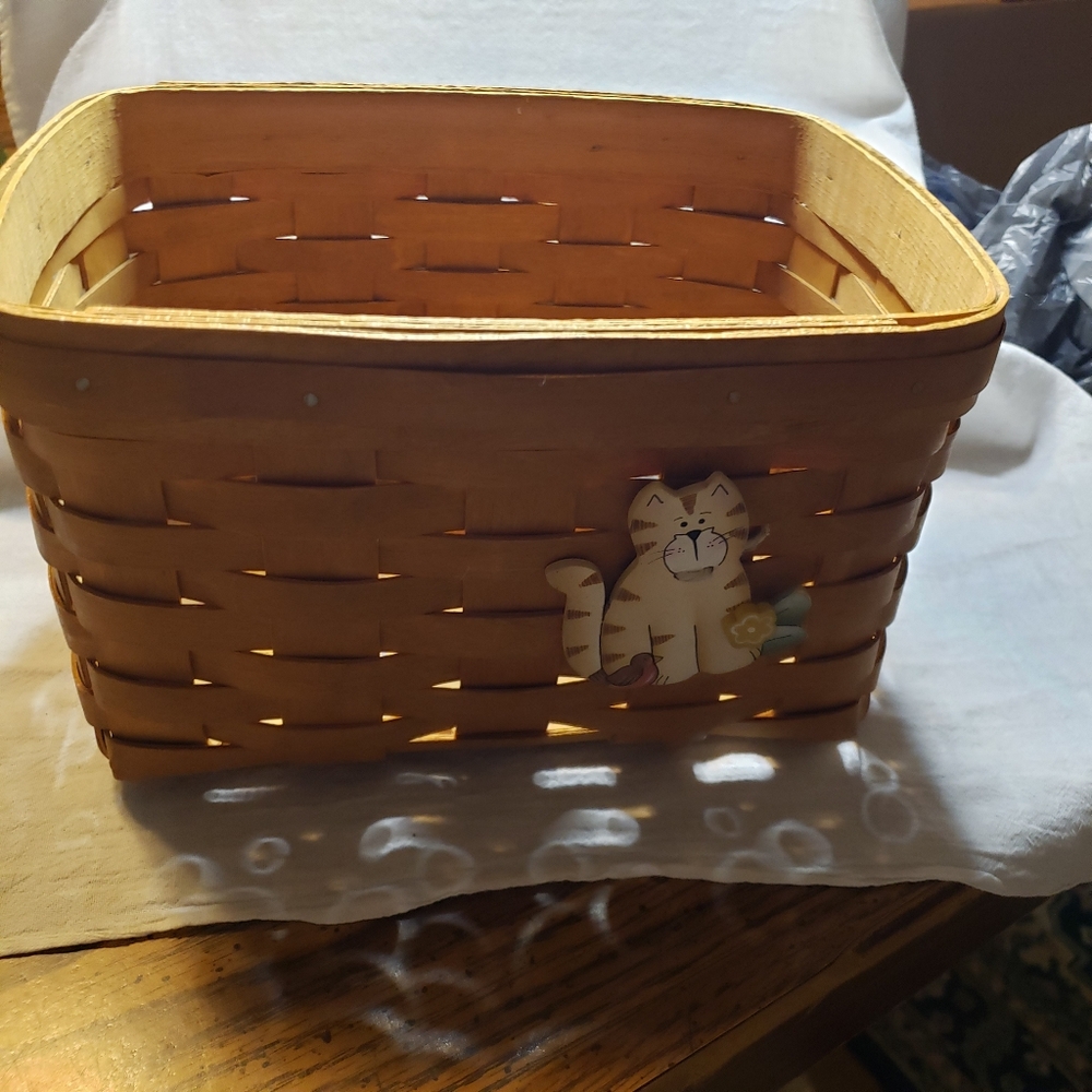 Vintage Gerald E. Henn Workshops Woven Basket 1999